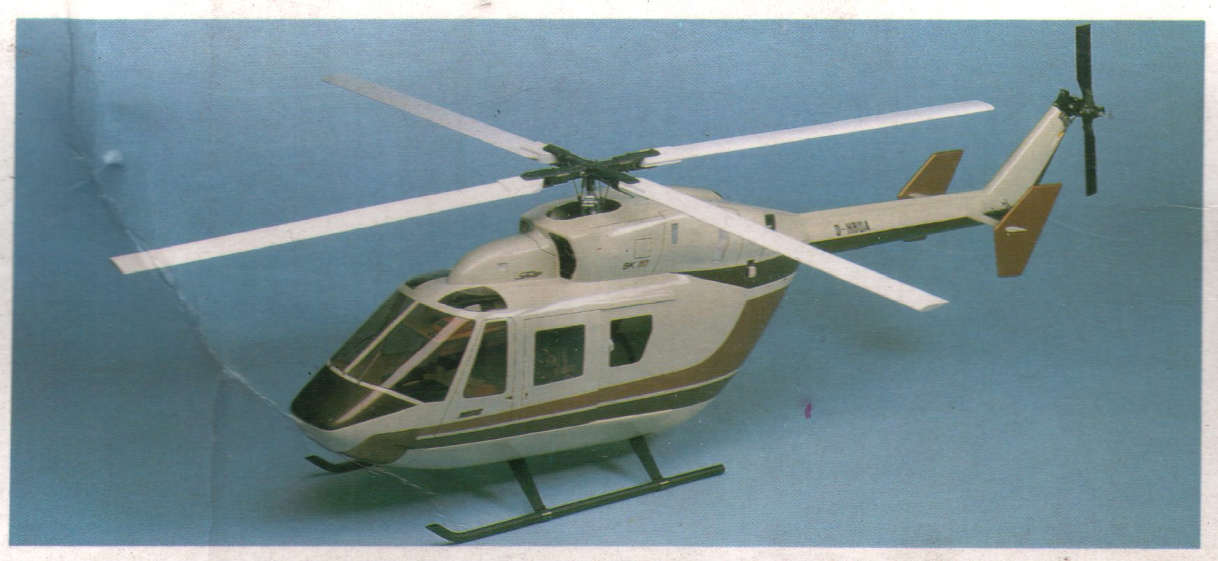 Vintage RC Helicopters Schluter Bolkow BK 117